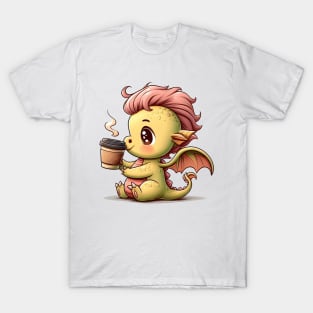 Baby Dragon's Morning Brew T-Shirt